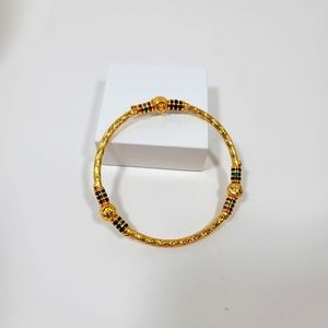 14 k Gold Plated Bangle bracelets